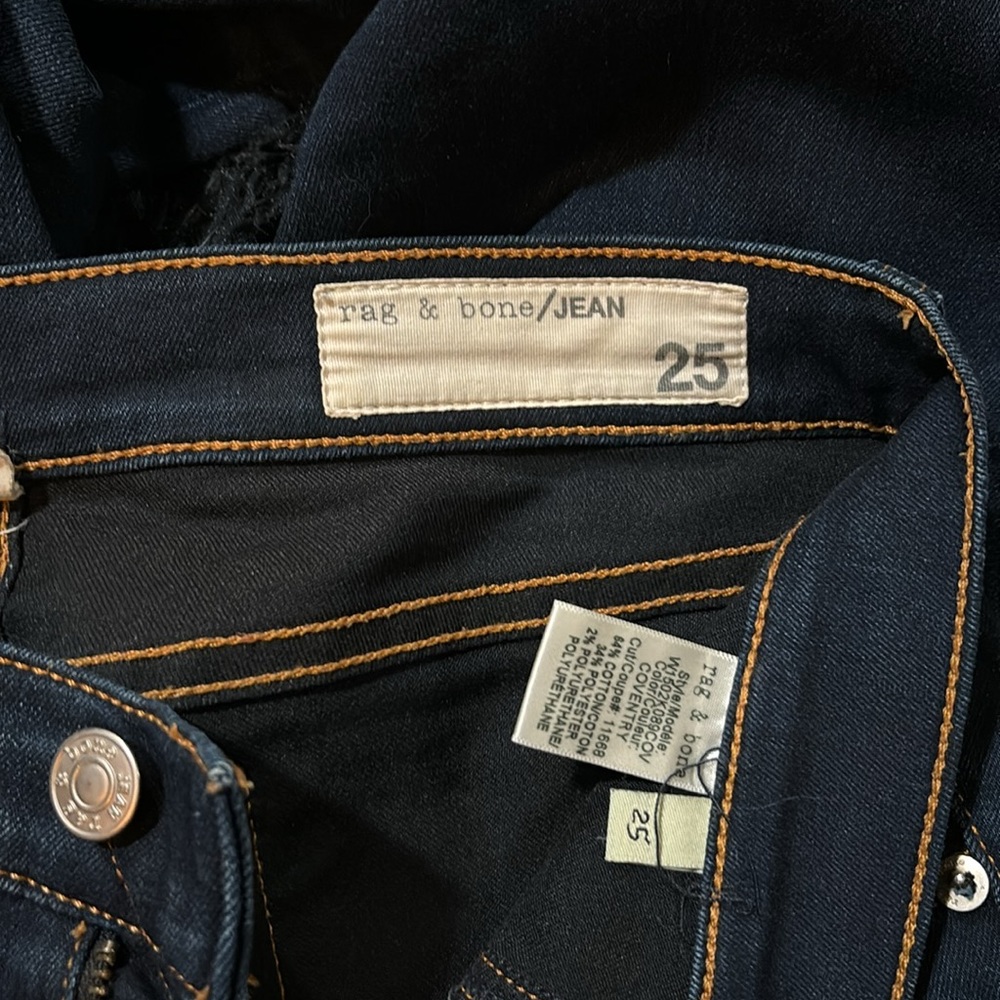 rag & bone skinny jeans - Picture 3 of 6